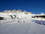 Leichte Piste Campo Scuola Chiesetta (Passo San Pellegrino)