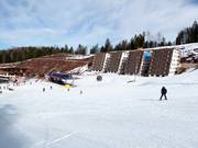 Leichte Pisten rund um die Talstation