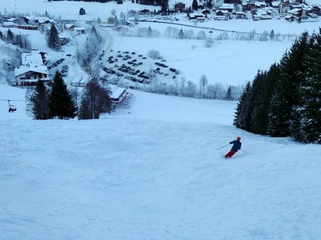 Skigebiete für Könner und Freeriding Tannheimer Tal – Könner, Freerider Wannenjoch/Rohnenspitze – Schattwald/Zöblen