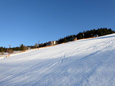 Pistenpräparierung Riesengebirge (Krkonoše/Karkonosze) – Pistenpräparierung Pec pod Sněžkou (Petzer)