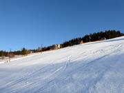 Sehr gute Pistenpräparierung im Skigebiet Pec pod Sněžkou