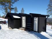 Gepflegte sanitäre Anlagen im Skigebiet Stöten