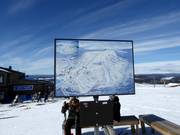 Pistenplan im Skigebiet Idre Fjäll