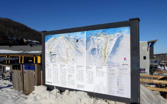 Estrie: Orientierung in Skigebieten – Orientierung Bromont
