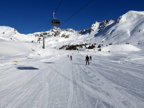 Skigebiete für Anfänger in den Ortler Alpen – Anfänger Ponte di Legno/Tonale/Presena Gletscher/Temù (Pontedilegno-Tonale)