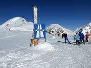 Start der Lattenabfahrt