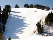 Blick vom Westhang hinüber zum Tenne-Steilhang