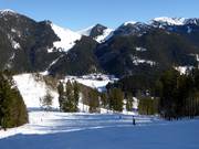 Blick vom Stümpfling zum Spitzingsee und Taubenstein