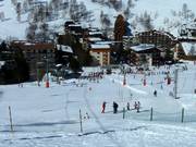 Piste an einem der kostenfreien Anfängerlifte