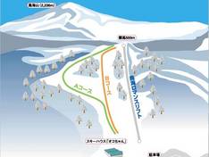 Pistenplan Chokai Okojoland