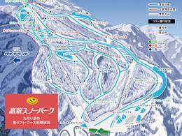 Pistenplan Takasu Snow Park