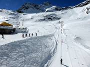 Anfängergelände an der Mittelstation