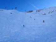 Sehr steile, nicht präparierte Piste: Obere Böden Kletterwand