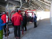 Das Personal ist am Einstieg präsent