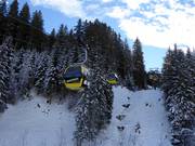 Senderbahn I - 8er Gondelbahn mit Sitzheizung (Ein-Seil-Umlaufbahn)