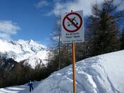 Befahren des Waldes verboten