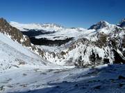 Blick vom Punta Ces zum Rollepass