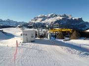 Pre Ciablun - 4er Sesselbahn fix geklemmt