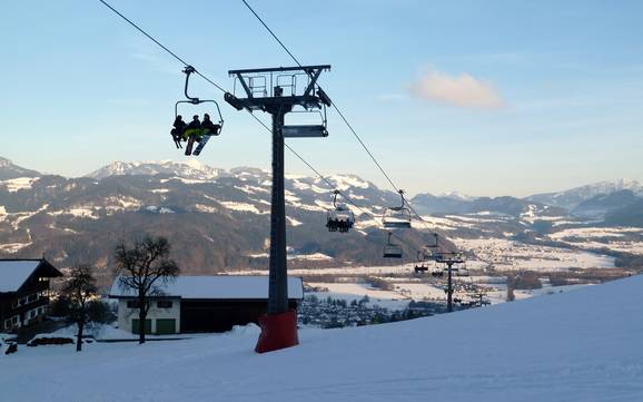 Skifahren bei Oberaudorf
