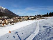 Blick auf den Ort Andalo