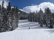 Piste an der Sesselbahn Crest 6