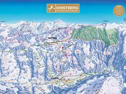 Pistenplan Kristberg – Silbertal