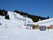 Passo Coe-Cima Plaut - 4er Sesselbahn fix geklemmt