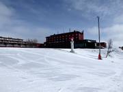 Frisch präparierte Piste in Högfjellet