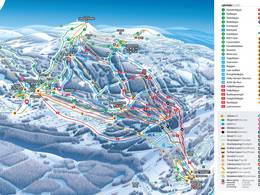 Pistenplan Hafjell