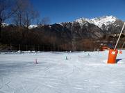 Übungspiste mit Förderband in Cerler 1500