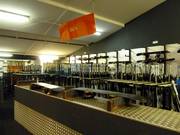 Skiverleih in der Skihalle