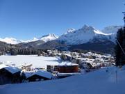 Blick auf Arosa mit Obersee