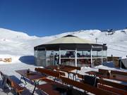 Die Kashütte mitten im Skigebiet Hochzillertal