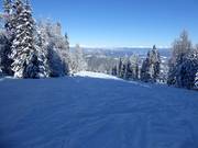 Skiroute auf der Grebenzen Höhe
