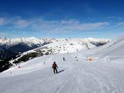 Blick über das Skigebiet Hochzeiger