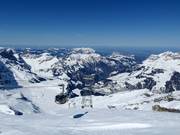 Mit der Rotair geht es hinauf zum Titlis