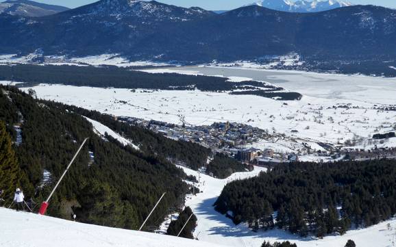 Skigebiete für Könner und Freeriding Pyrénées-Orientales – Könner, Freerider Les Angles