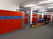 Sauberes und gepflegtes Skidepot