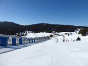 Übungshang mit Förderband Baby Coe am Passo Coe