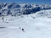 Weites Gelände unterhalb des Hundskogel