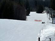 Perfekt präparierte Piste