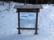 Pistenplan im Skigebiet Ravna Planina