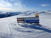 Abzweigungen sind eindeutig markiert