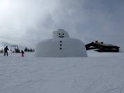 Schneemann in Lindvallen