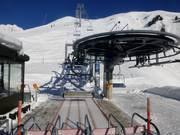 Muttenkopfbahn - 4er Sesselbahn fix geklemmt