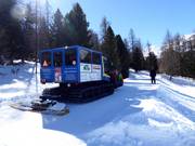 Der Alpuschnaager funktioniert auch als Gourmet-Taxi