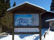 Informationstafel an der Talstation Hinterwies