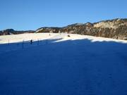 Die leichte Piste am Kollerlift