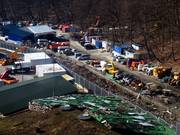 Die intensive Bautätigkeit vor den Olympischen Spielen 2014