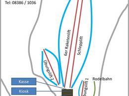 Pistenplan Sinswang (Oberstaufen)